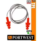Portwest PW SAFETY TPE zsinóros füldugó 50 pár - 23 dB