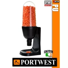   Portwest PW SAFETY PU hab füldugó adagoló 500 pár füldugóval - 37 dB