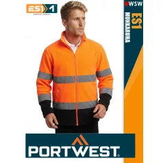 Portwest ES1 HVORANGE technikai polár kabát - munkaruha