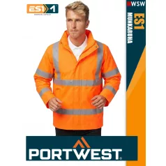   Portwest ES1 HVORANGE technikai vízálló esőkabát - munkaruha