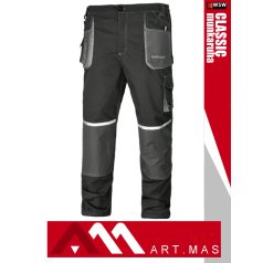   Artmas CLASSIC GRAPHITE technikai kevertszálas kopásálló munkanadrág - munkaruha