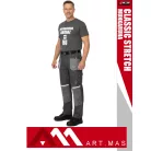 Artmas CLASSIC GRAPHITE technikai kevertszálas kopásálló munkanadrág - munkaruha