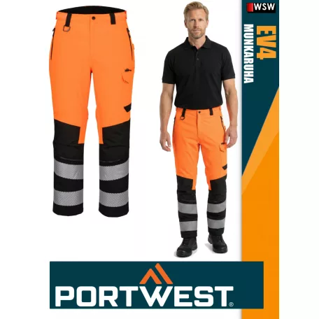Portwest DX4 ORANGEHV prémium bélelt láthatósági munkakabát - munkaruha