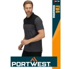 Portwest EV4 MOLE prémium galléros póló - munkaruha