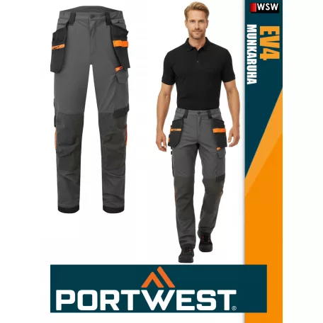 Portwest DX4 ORANGEHV prémium bélelt láthatósági munkakabát - munkaruha