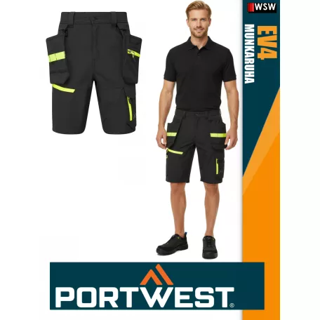 Portwest DX4 ORANGEHV prémium bélelt láthatósági munkakabát - munkaruha