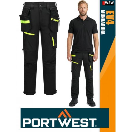 Portwest DX4 ORANGEHV prémium bélelt láthatósági munkakabát - munkaruha