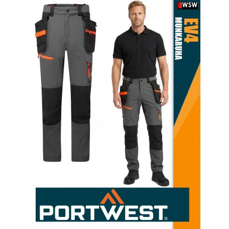 Portwest DX4 ORANGEHV prémium bélelt láthatósági munkakabát - munkaruha