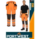 Portwest DX4 ORANGEHV prémium bélelt láthatósági munkakabát - munkaruha