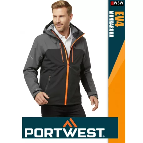 Portwest EV4 MOLE prémium shell vízálló kabát - munkaruha