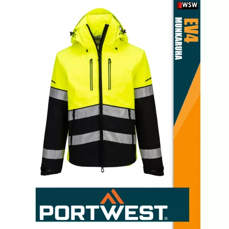 Portwest DX4 ORANGEHV prémium bélelt láthatósági munkakabát - munkaruha