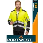 Portwest DX4 ORANGEHV prémium bélelt láthatósági munkakabát - munkaruha