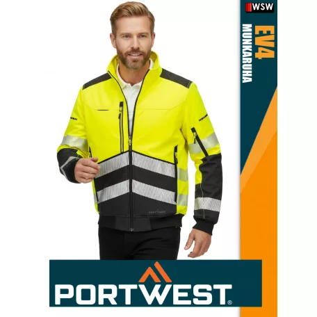 Portwest DX4 ORANGEHV prémium bélelt láthatósági munkakabát - munkaruha
