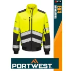 Portwest DX4 ORANGEHV prémium bélelt láthatósági munkakabát - munkaruha