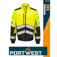 Portwest DX4 ORANGEHV prémium bélelt láthatósági munkakabát - munkaruha