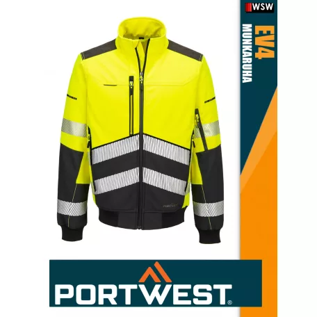 Portwest DX4 ORANGEHV prémium bélelt láthatósági munkakabát - munkaruha