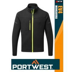   Portwest EV4 BLACK prémium technikai polár kabát - munkaruha