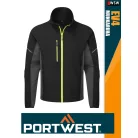 Portwest EV4 BLACK prémium rugalmas kabát - munkaruha