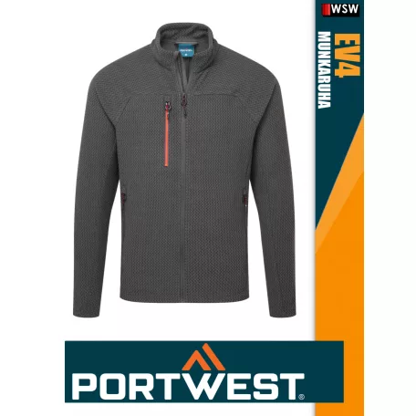 Portwest EV4 MOLE prémium texturált polár kabát - munkaruha