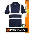 Portwest IONA BLACK galléros munkapóló - munkaruha