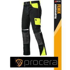   Procera FENIX BLACK rip-stop slimfit technikai deréknadrág - munkaruha