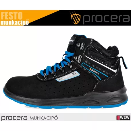 Procera FESTO S1P technikai fémbetétes munkacipő - munkabakancs