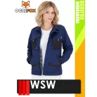 WSW OGRIFOX NAVY technikai kevertszálas női munkakabát - munkaruha