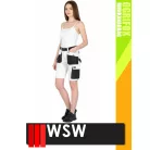 WSW OGRIFOX WHITE technikai kevertszálas női rövid nadrág - munkaruha