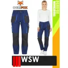 WSW OGRIFOX NAVY technikai kevertszálas női derék nadrág - munkaruha
