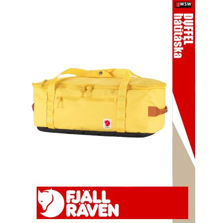 Fjallraven DUFFEL YELLOW 36 literes sporttáska hátizsák - hátitáska