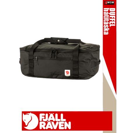 Fjallraven DUFFEL BLACK 36 literes sporttáska hátizsák - hátitáska