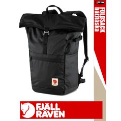   Fjallraven HIGH COAST FOLDSACK BLACK softpack 24 literes hátizsák - hátitáska