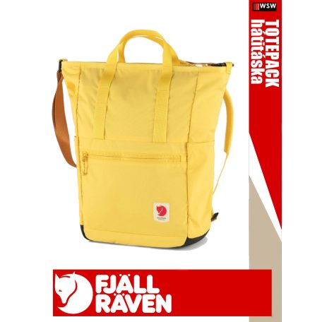 Fjallraven HIGH COAST TOTESACK YELLOW 23 literes hátizsák - hátitáska