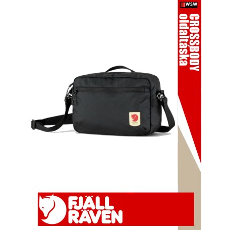 Fjallraven HIGH COAST CROSSBODY BLACK 3 literes övtáska - oldaltáska
