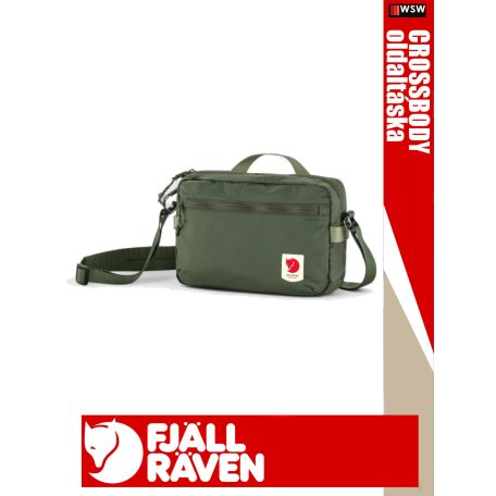 Fjallraven HIGH COAST CROSSBODY OLIVE 3 literes övtáska - oldaltáska