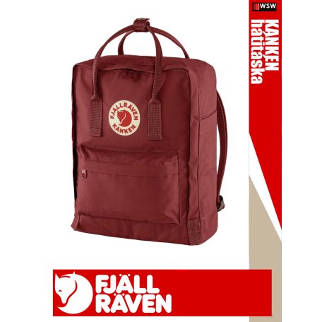 Fjallraven KANKEN BURGUNDY technikai 16 literes hátizsák - hátitáska
