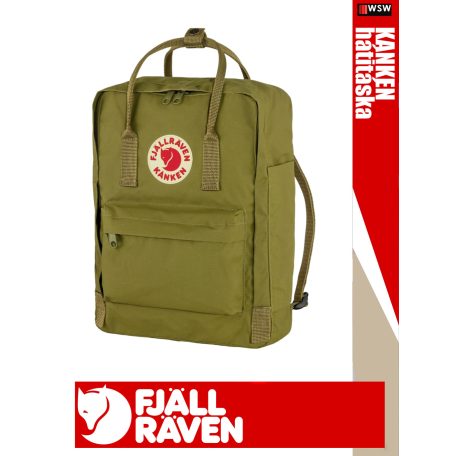 Fjallraven KANKEN OLIVE technikai 16 literes hátizsák - hátitáska