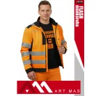 Artmas HI-VIS ORANGE FLASH technikai kabát - munkaruha