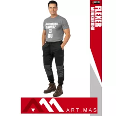   Artmas FLEXER BLACK technikai jogger munkanadrág - munkaruha