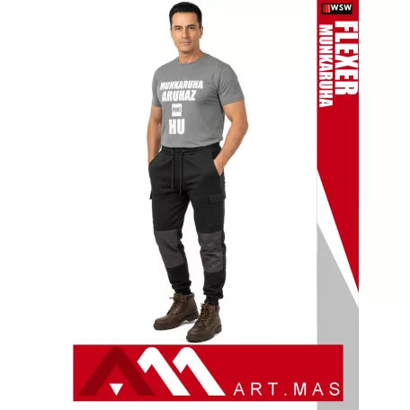 Artmas FLEXER BLACK technikai jogger munkanadrág - munkaruha