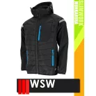 WSW SLIMWORK BLACK FLEXSHELL technikai rugalmas átmeneti kabát - munkaruha