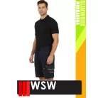 WSW SLIMWORK NAVY FLEXZONE technikai rugalmas rövidnadrág - munkaruha