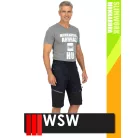 WSW SLIMWORK NAVY FLEXZONE technikai rugalmas rövidnadrág - munkaruha