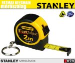 Stanley FATMAX kulcstartós mérőszalag 2m/bliszter - szerszám