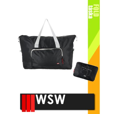 WSW FOLD BLACK összehajtható oldaltáska kézitáska 16 liter - munkaeszköz
