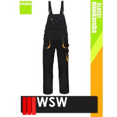   WSW FORECO BLACKYELLOW technikai kevertszálas kantáros munkanadrág - munkaruha