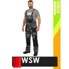 WSW FORECO CAMO technikai kevertszálas kantáros munkanadrág - munkaruha