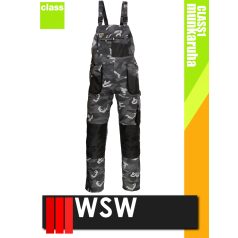   WSW FORECO CAMO technikai kevertszálas kantáros munkanadrág - munkaruha
