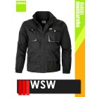 WSW UNO BLACKGREY technikai kevertszálas munkakabát - munkaruha