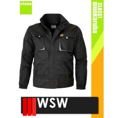   WSW UNO BLACKGREY technikai kevertszálas munkakabát - munkaruha